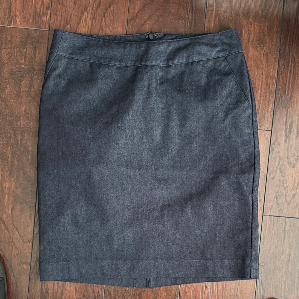 Merona Dark Denim color Pencil Skirt